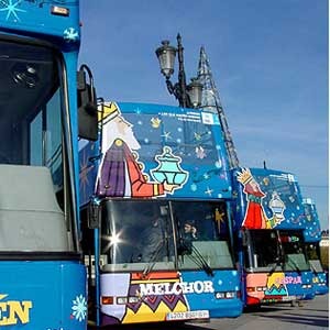 EL AUTOBUS DE LA NAVIDAD EN MADRID el autobus de la navidad en madrid: