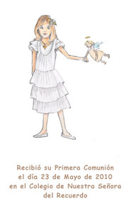 Recordatorios, Marca paginas persoinalizados para tu comunión