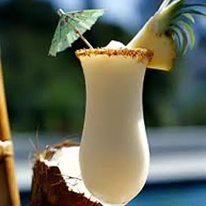 Zumo de Piña. Una piña colada sana y light!