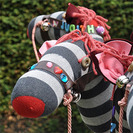 Manualidades para niños. Cómo hacer un caballo de palo