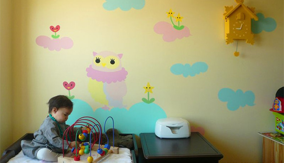 Vinilos decorativos para dormitorios infantiles. 
