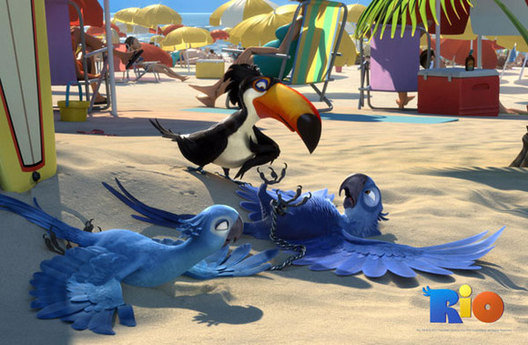 Río: Blu y Perla vivirán juntos una maravillosa aventura