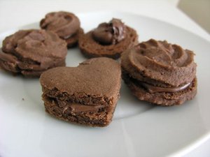 Galletas de Chocolate Gemelas