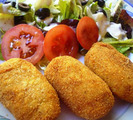 Receta de croquetas sin gluten.  Thermomix