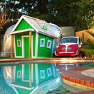 Kids Crooked House. Casitas de jardín mágicas.