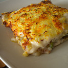 Lasaña de verduras. 