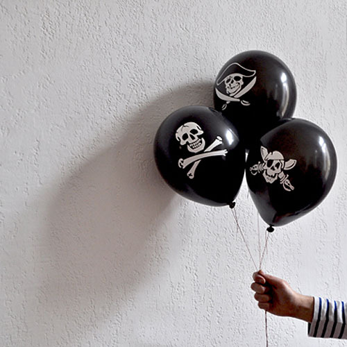Globos para una fiesta de piratas