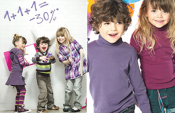 Ropa moderna para niños de la marca Orchestra
