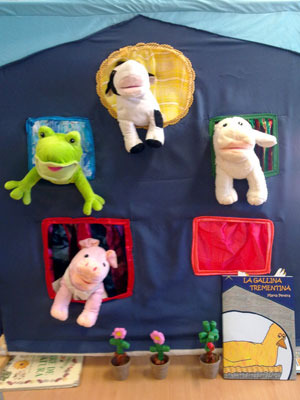 Teatro de marionetas para niños