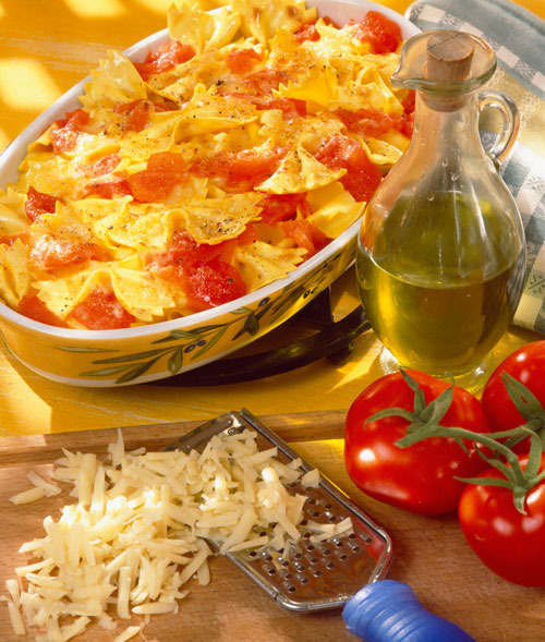 Comida diabéticos: Pasta con salsa de tomate y carne