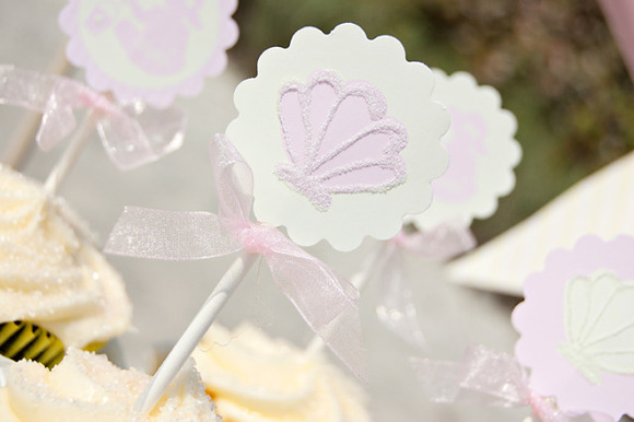 Decoración de papel para una fiesta infantil