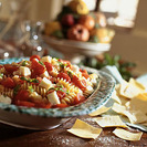 Ensalada de pasta con queso Philadelphia