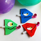 Originales matasuegras para fiestas infantiles
