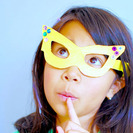 Gafas de cartulina para niños