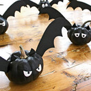 Murciélagos para decorar en Halloween