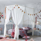 Camas con dosel... ¡Como las princesas de cuento!
