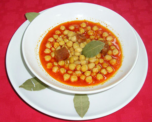 Receta fácil de garbanzos en Thermomix
