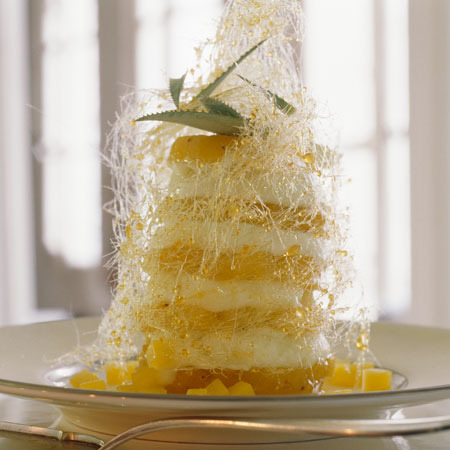 Tarta de piña