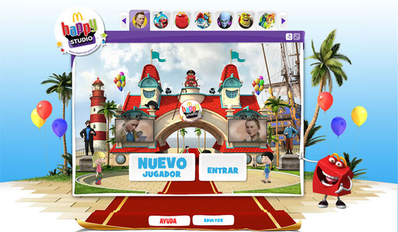 ¡Bienvenidos a Happy Studio de McDonalds!