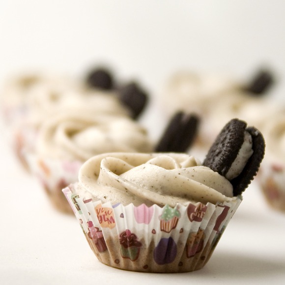 Cupcakes de Oreo.  Recetas para hacer con niños.