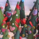 Decoraciones de Navidad con fieltro en MuzMuz