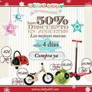 Consigue hasta un 50% de descuento en juguetes en la tienda online de Baby Deli