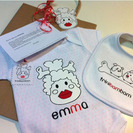 Ropita de bebe personalizada en Trinibambam