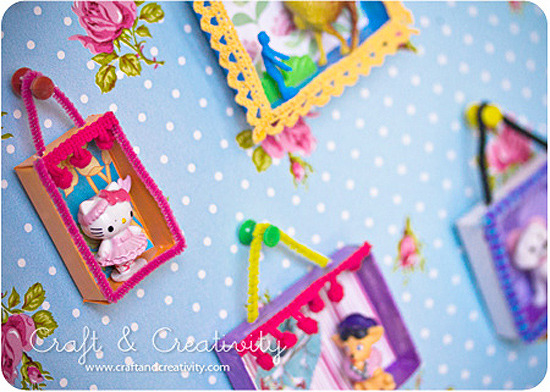 Manualidades de reciclaje. Originales cuadros para decorar las