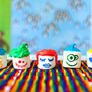 Manualidad comestible con nubes