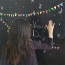 Ideas para decorar una Pizarra: Guirnaldas