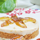 Tarta de arroz con leche de avena