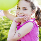 Tatuajes temporales para niños en Fun Choices