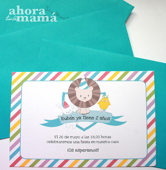 Invitaciones de cumpleaños personalizadas