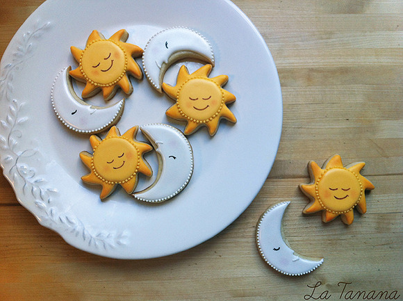 Galletas de bautizo o mesa de dulces para bebés