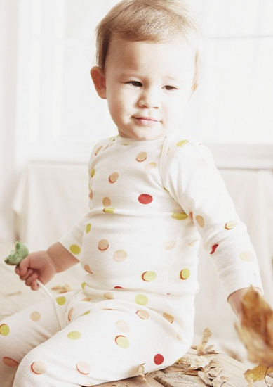 Ropita de pijama para los bebés y niños de la casa