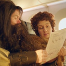 Viaja con los Hobbits y elfos en el avión