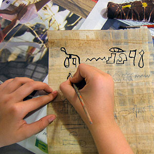 Talleres para niños sobre Egipto y sus Faraones. Museu Egipci de Barcelona