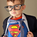 Disfraz casero de Super Man para niños