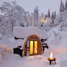 Cabañas en la nieve