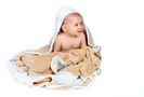 Cuddledry,toalla de baño de algodon ecológico + fibra de bambú natural