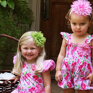 Vestidos para niñas de Baby Nay. Primavera-verano 2010
