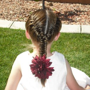 Peinados de Niñas: Trenzas de Raíz Monísimas