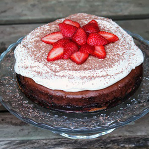 Cheesecake de chocolate Cheesecake de chocolate