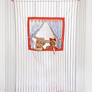 Cómo hacer un teatro para marionetas. Manualidad para niños.