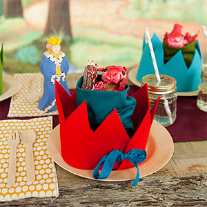 Fiesta de cumpleaños para caballeros y princesas