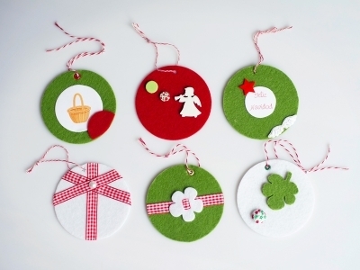 Ideas para adornar el árbol de Navidad con fieltro