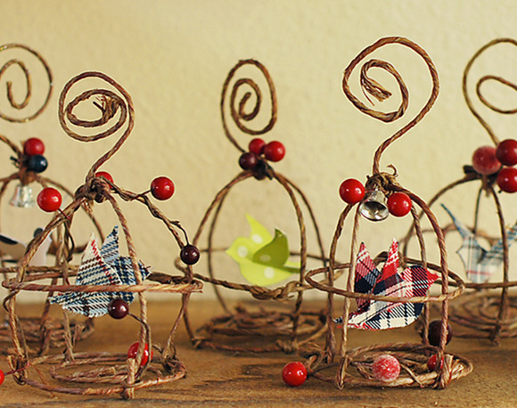 Adornos para Navidad. Manualidades navideñas para decorar el árbol.