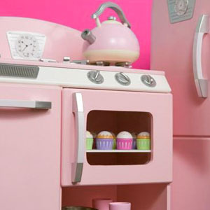 Cocinitas de juguete y accesorios para pequeños cocineros
