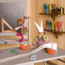 Juguetes y peluches decorativos para dormitorios de bebé