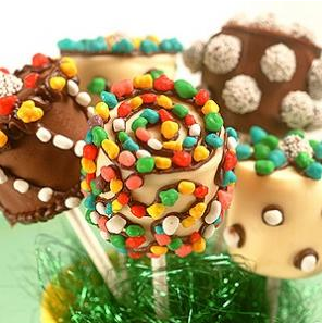 Receta Piruleta de Nubes y Chocolate
